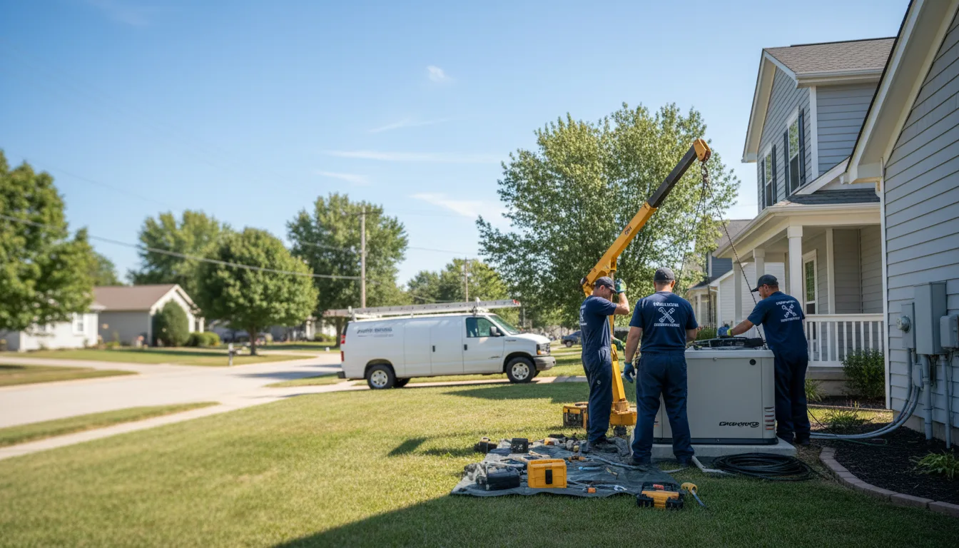 Generator Installation in Veedersburg, IN near me